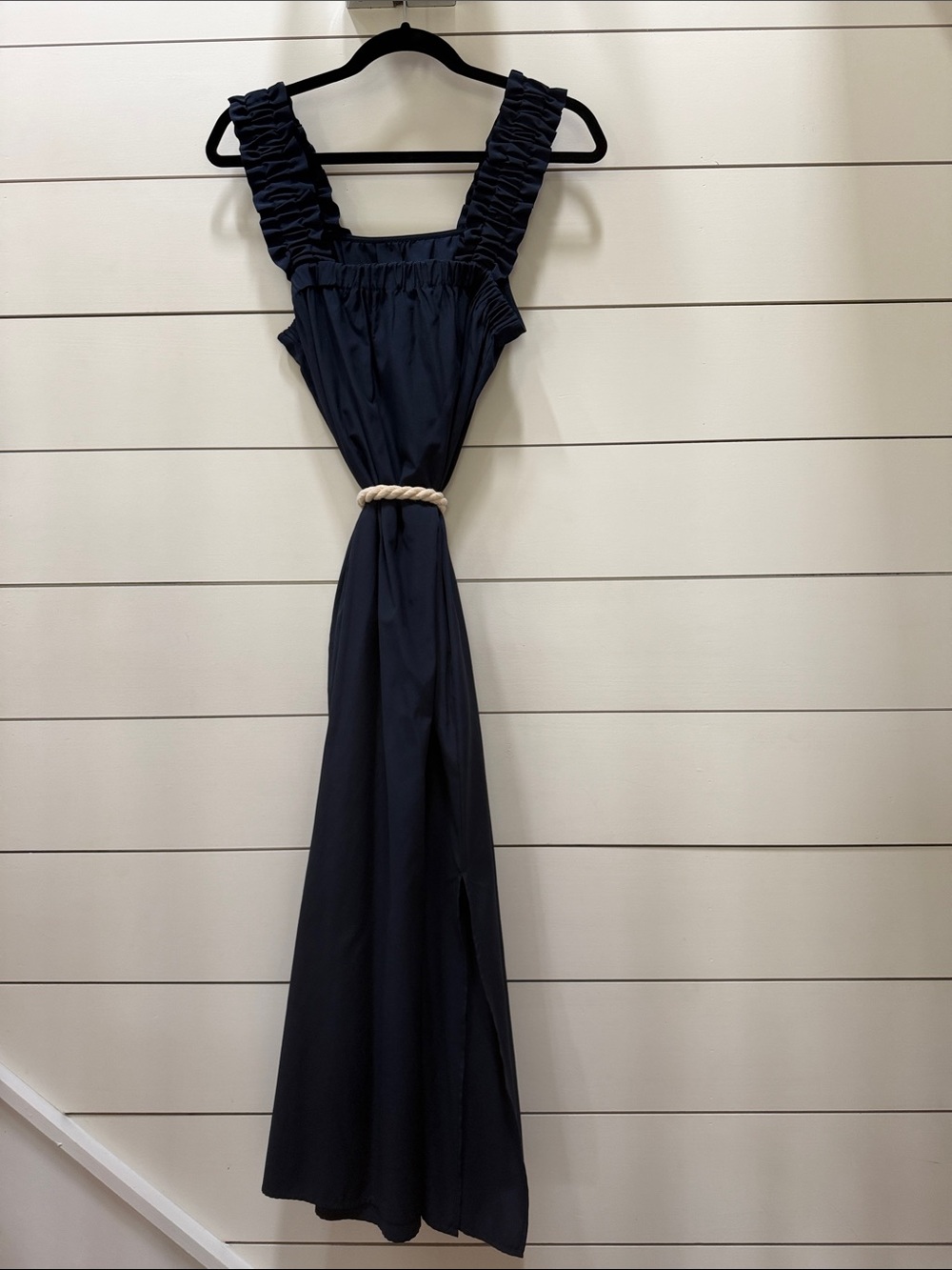 Brochu Walker Serena Belted Dress - Navy - Picture 4 of 8